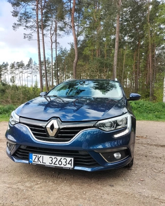 Renault Megane cena 44400 przebieg: 175000, rok produkcji 2018 z Kołobrzeg małe 56